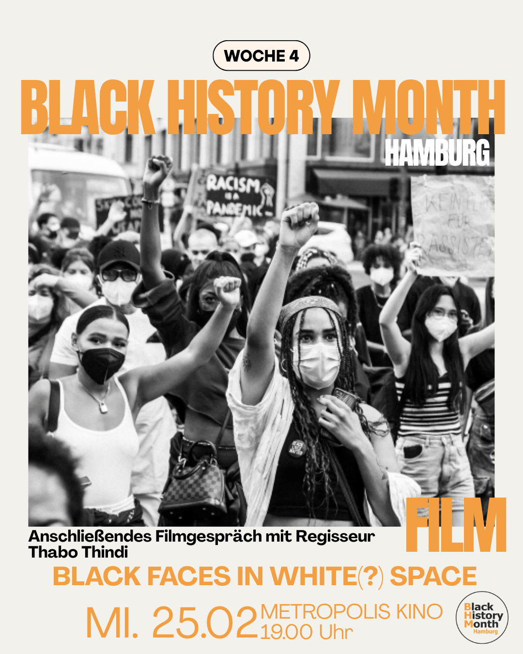 Film 4: „Black faces in white (?) spaces“