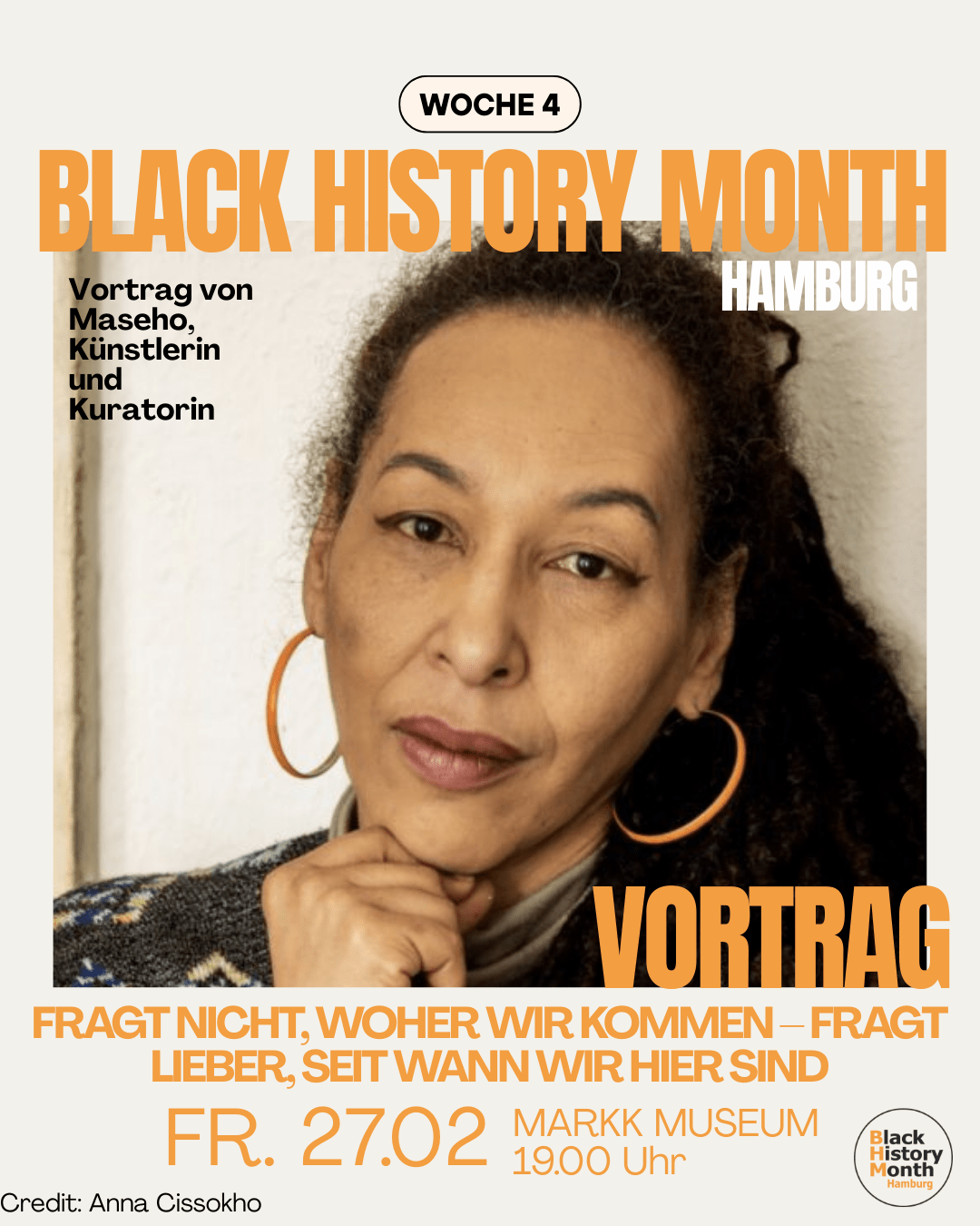 Black History Month Hamburg 8 Vortrag: „Fragt nicht, woher wir kommen, … ”