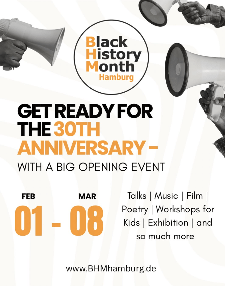 Black History Month Hamburg - Programme