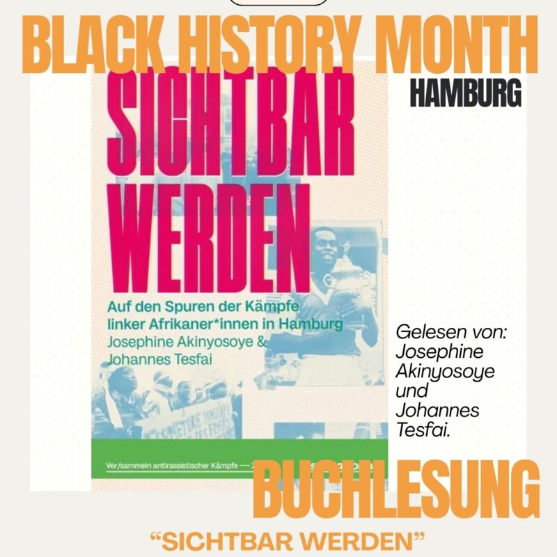 Black History Month Hamburg - Buchlesung